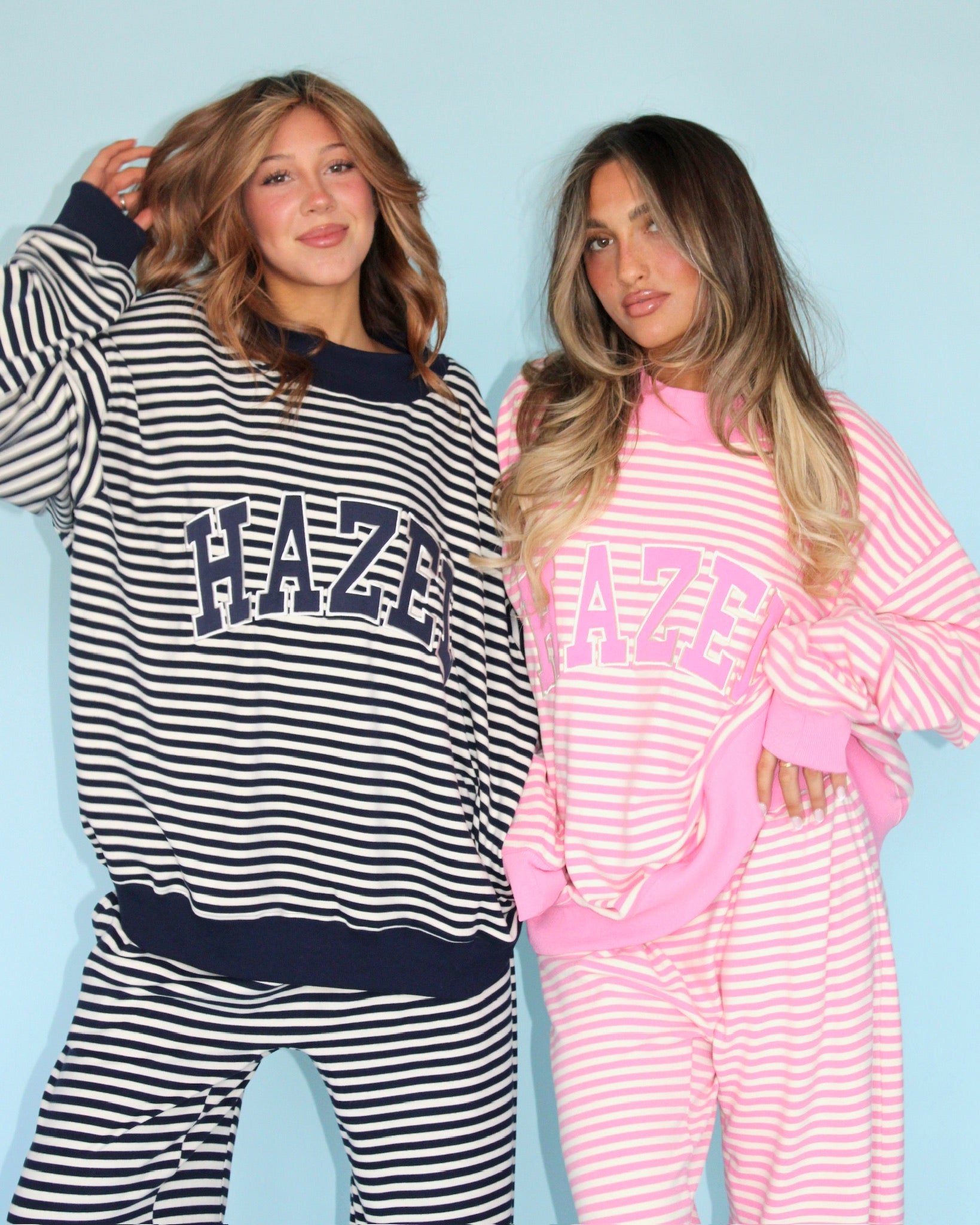 【ひかる！】8ヤーズ♪ RIBSEPA-PULLOVER 2G The HZL Sunday Brunch Mockneck // Blueberry Pancake – Hazel Boutique