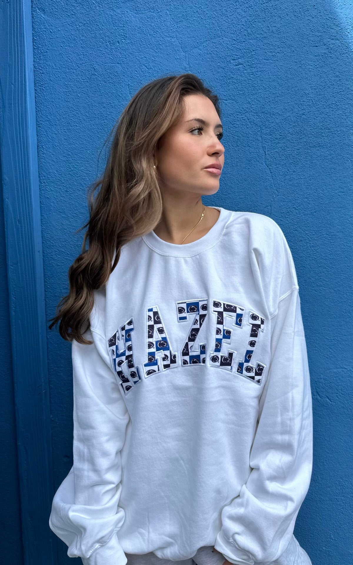 HB PSU White Out Crewneck