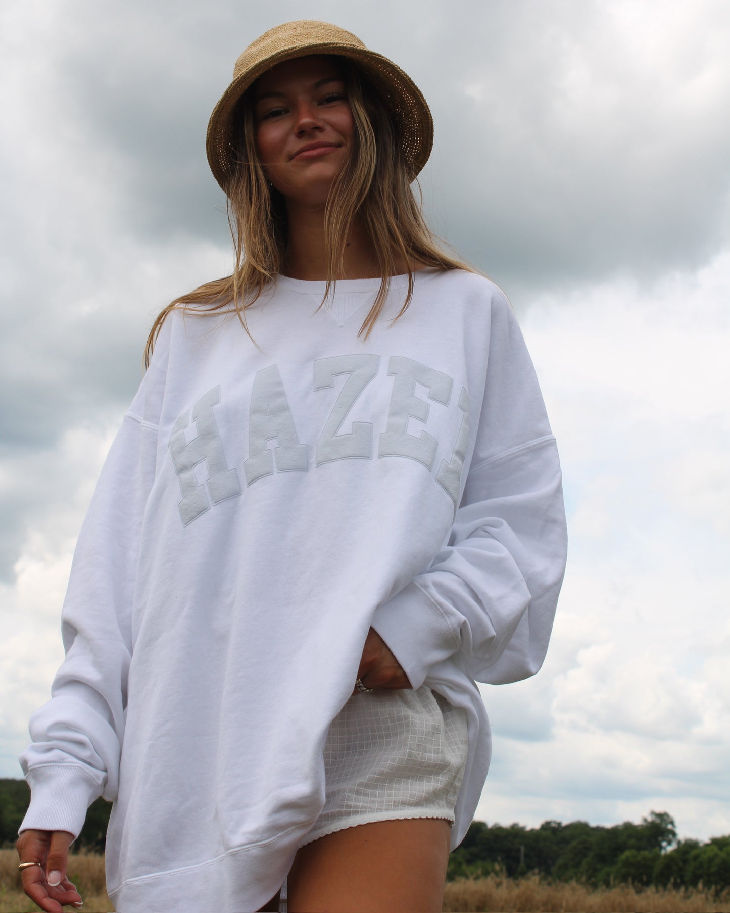 The Capri Crewneck // Sea Haze