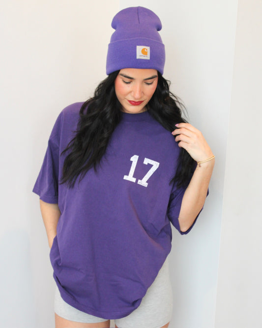 The HB Boyfriend Tee // Grape