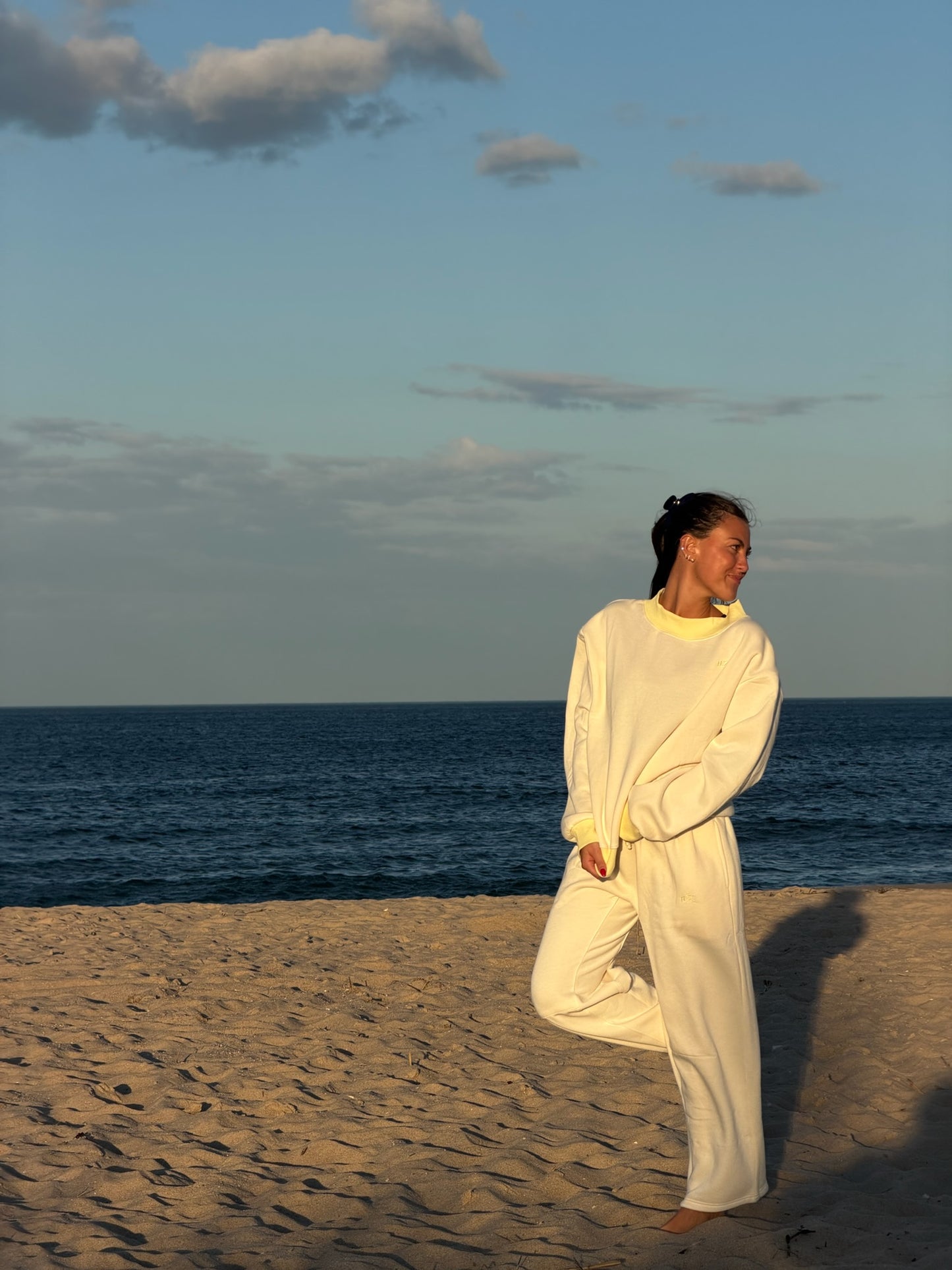 The HZL Summer Sorbet Barrel Pants // Lemon