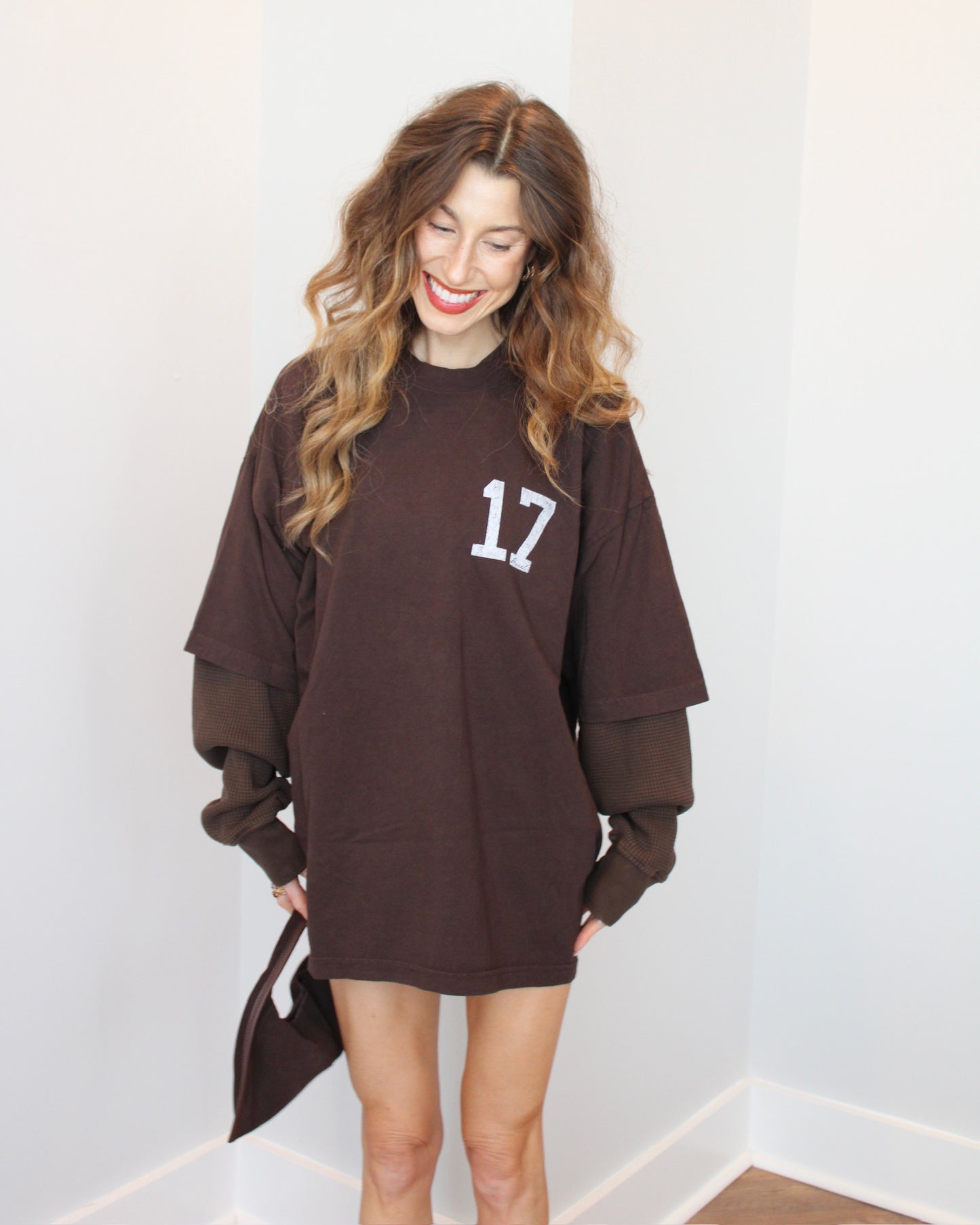 The HB Boyfriend Tee // Milk Chocolate