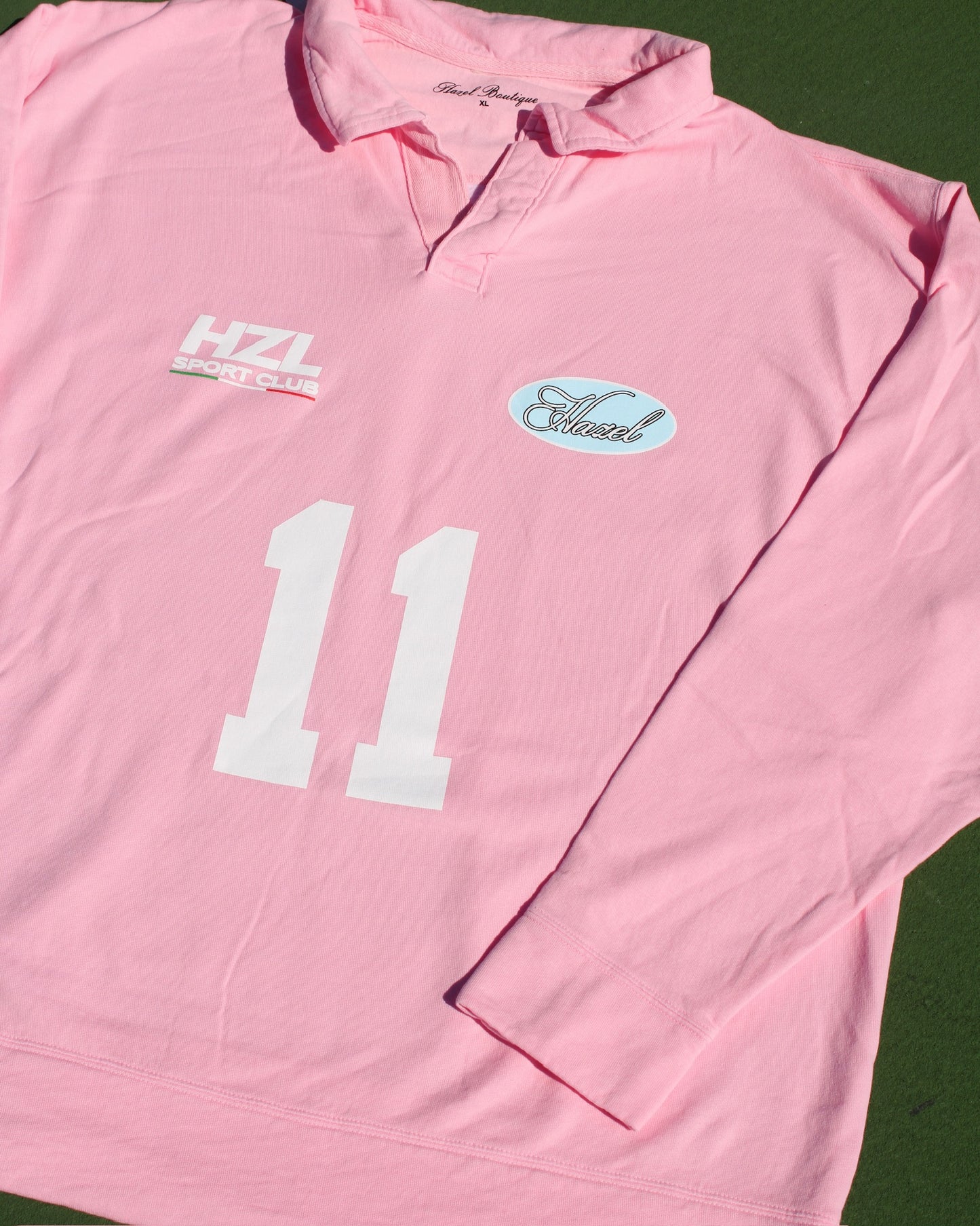 The HZL Sport Club Polo // Pink