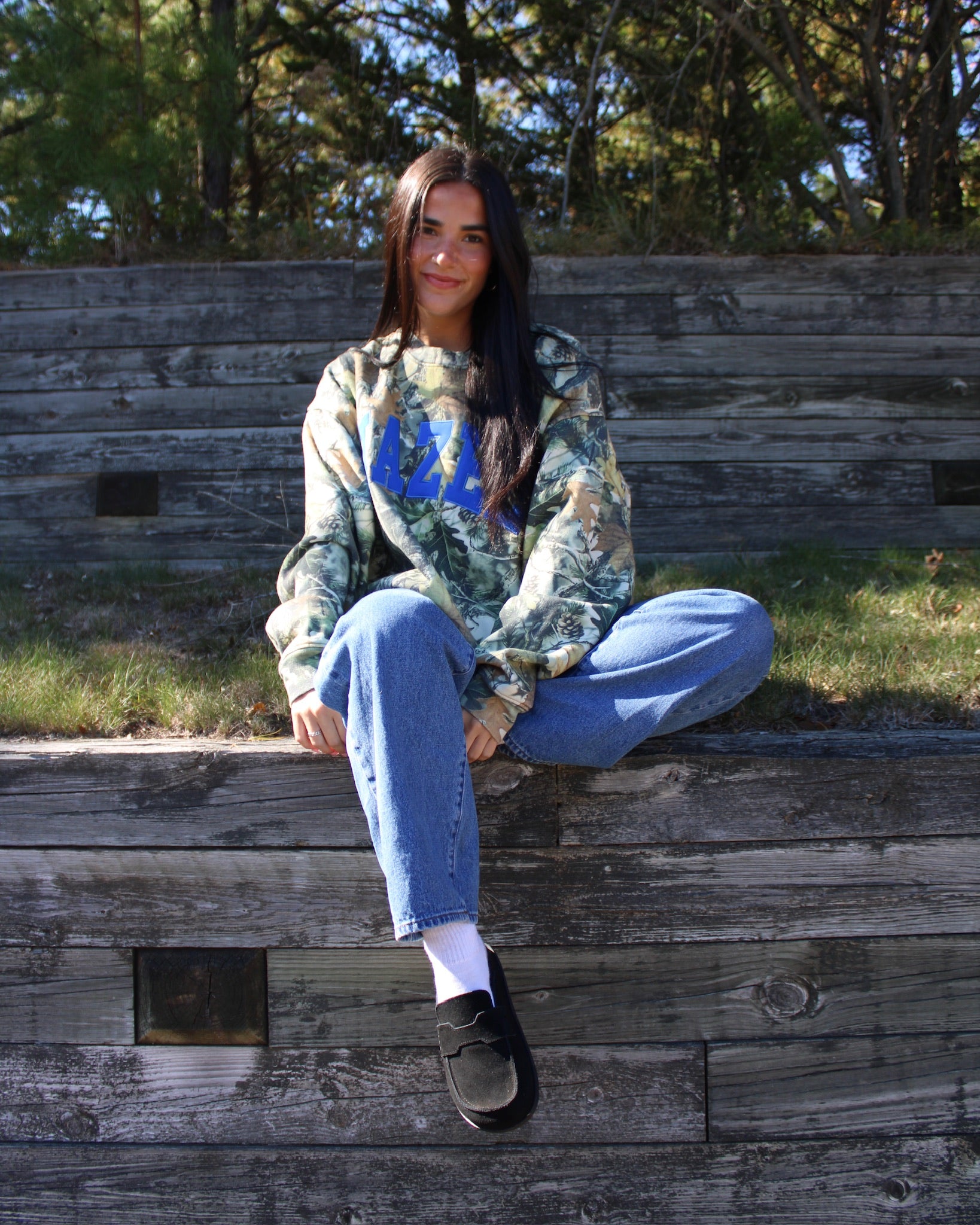 The Camo Crew // Royal – Hazel Boutique