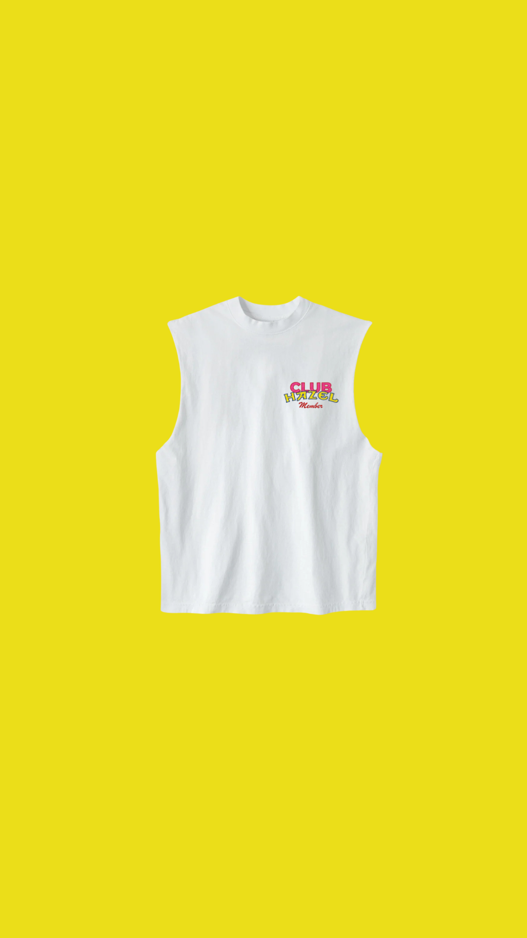 The Club Hazel Cut Off Tee