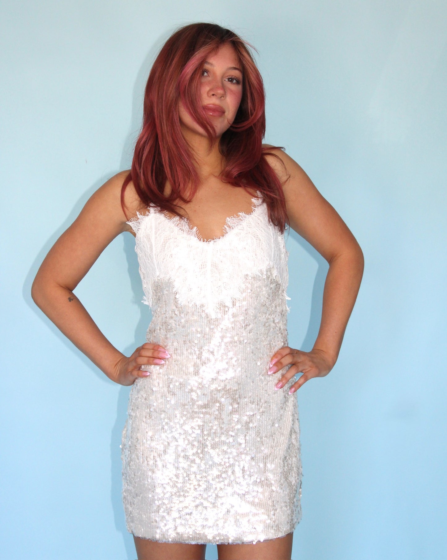 The Aurora Sequin Dress