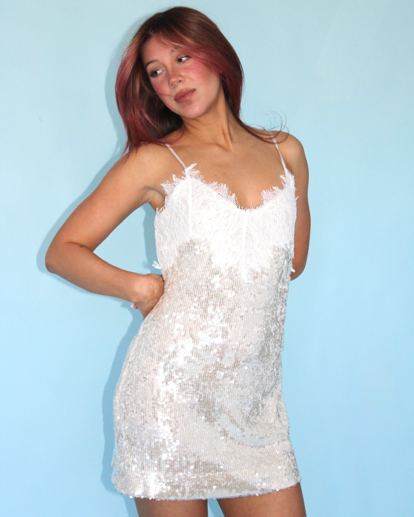 The Aurora Sequin Dress