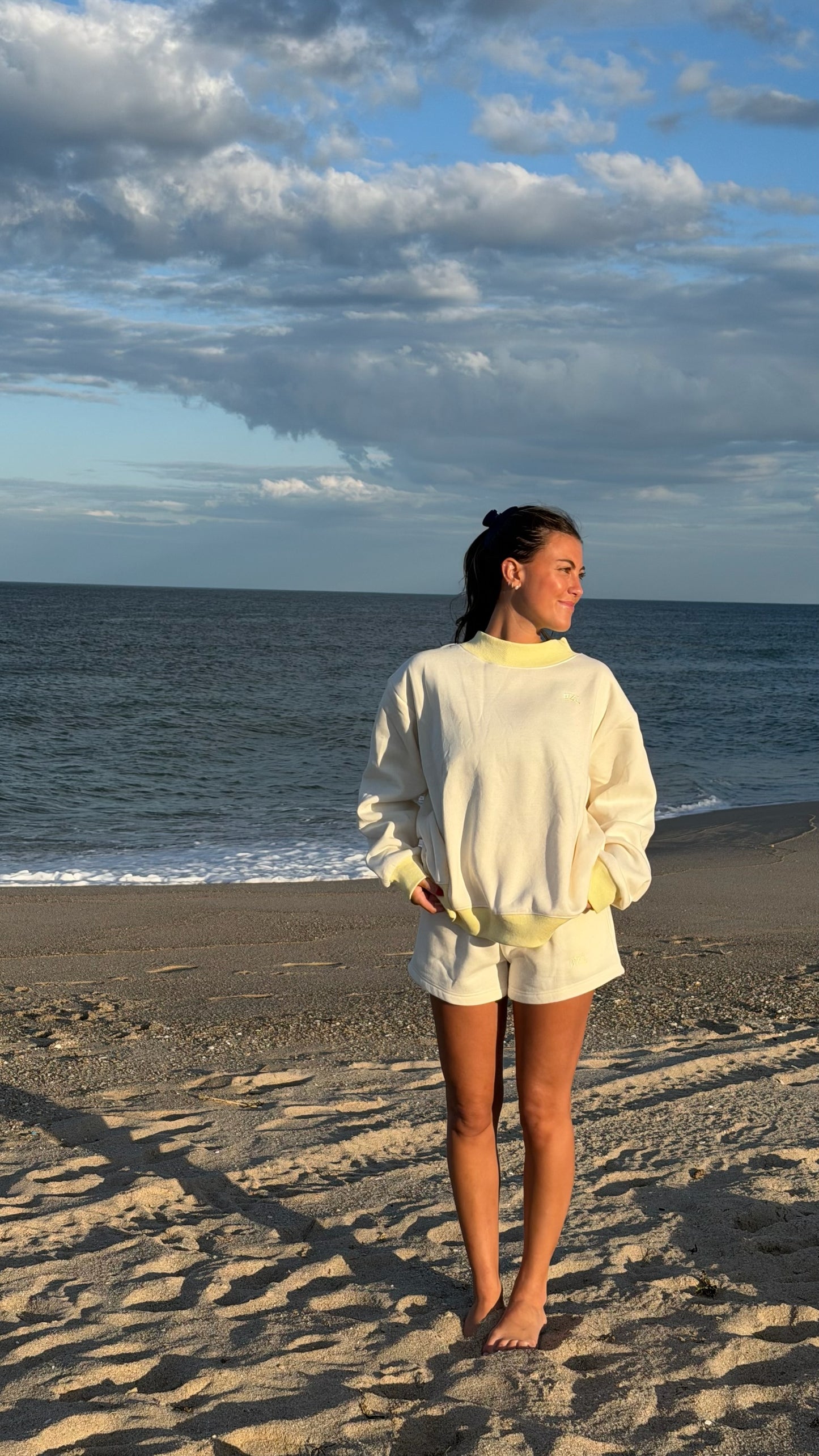 The HZL Summer Sorbet Mockneck // Lemon