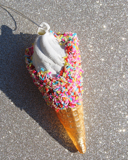 HB Ice Cream Cone Ornament