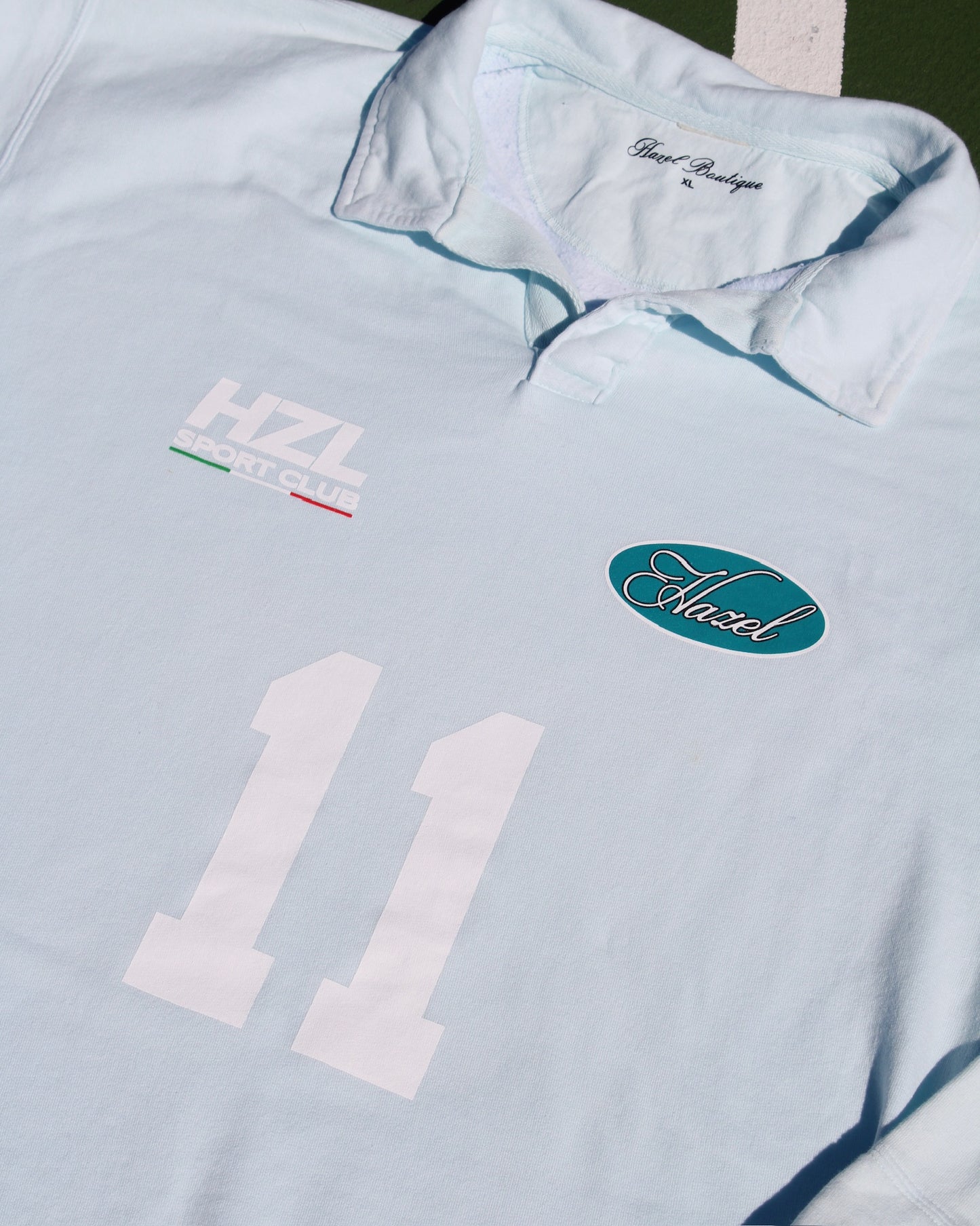 The HZL Sport Club Polo // Baby Blue