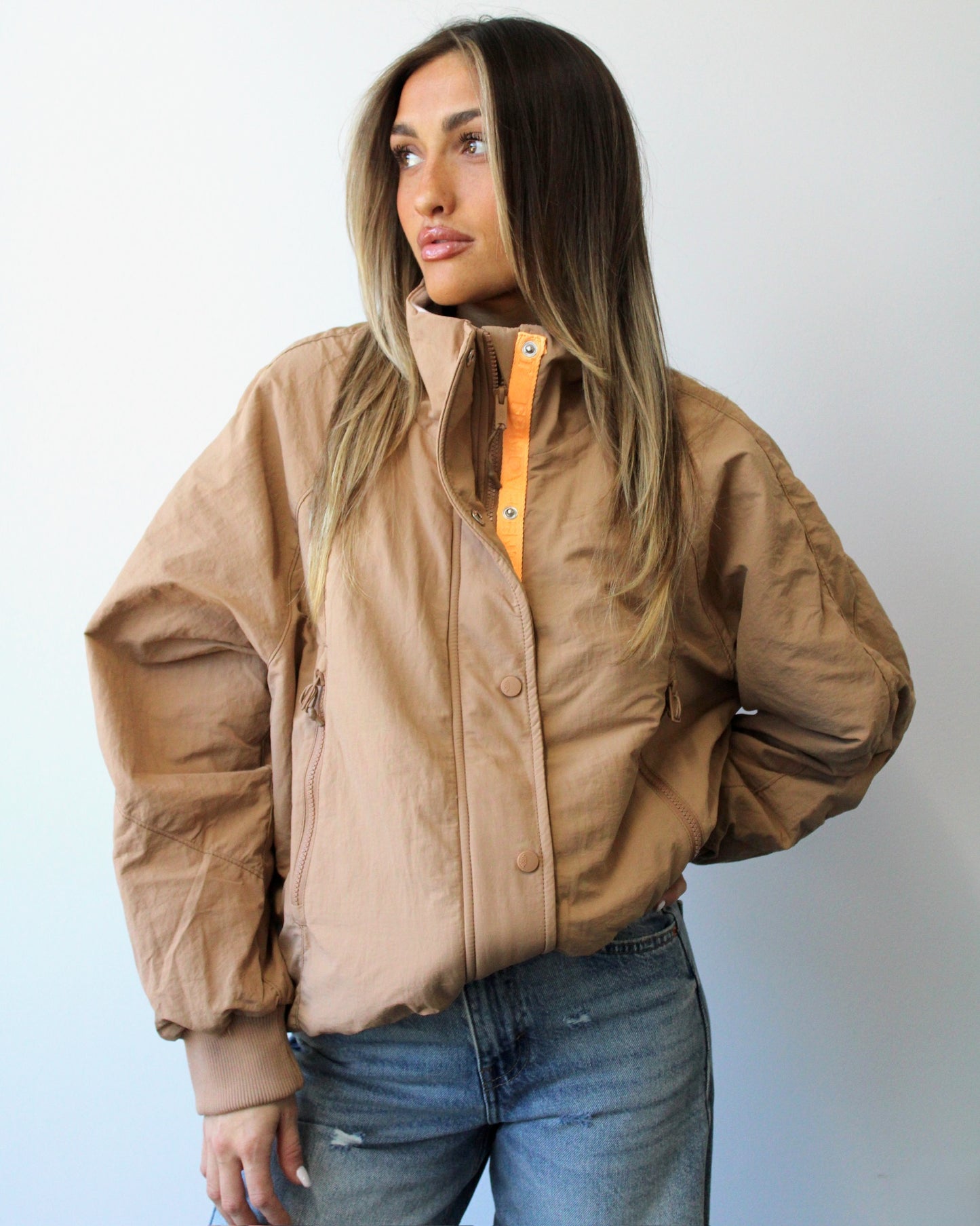 The Camel Windbreaker