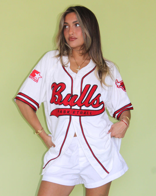 EVI11 TWIN VINTAGE Bulls Basketball Top