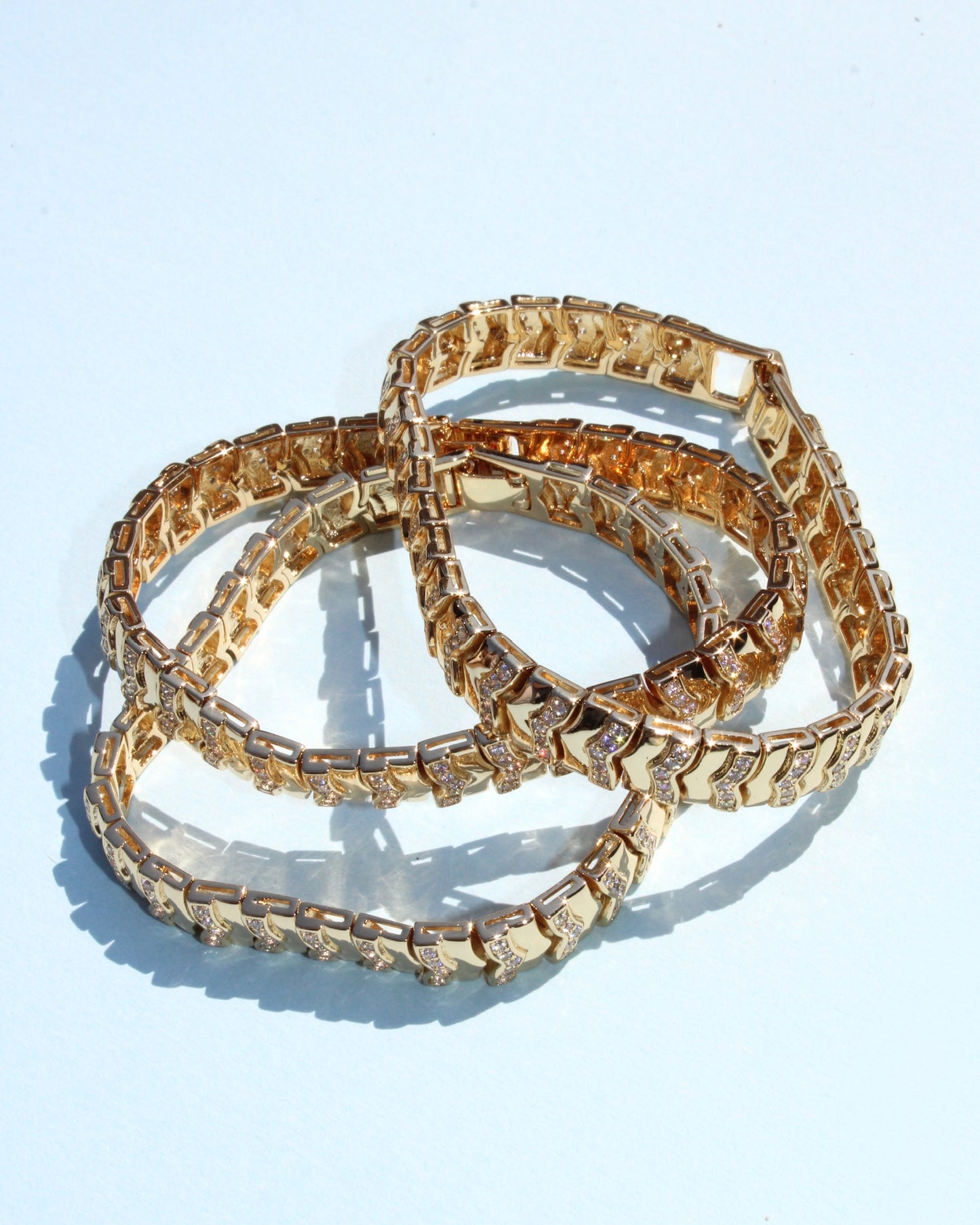 Chevron Chain Bracelet