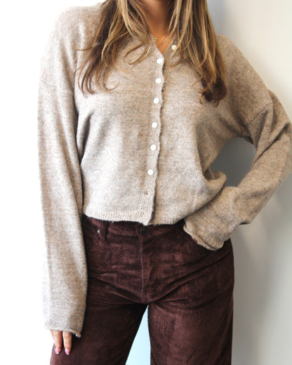 The Oat Cardigan