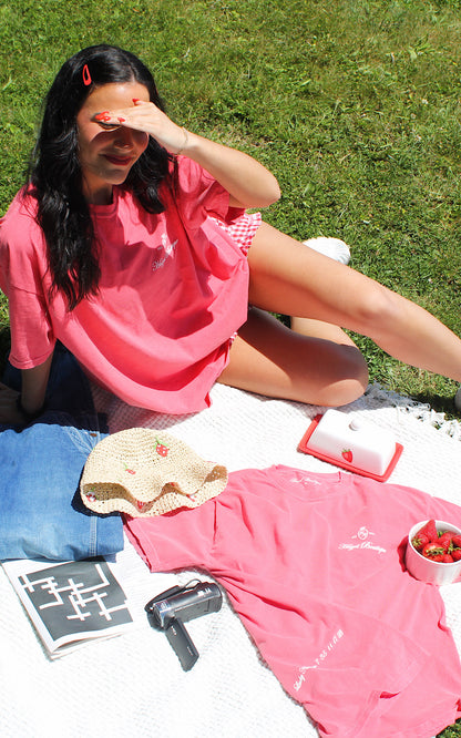 The HB Berry Tees // Strawberry