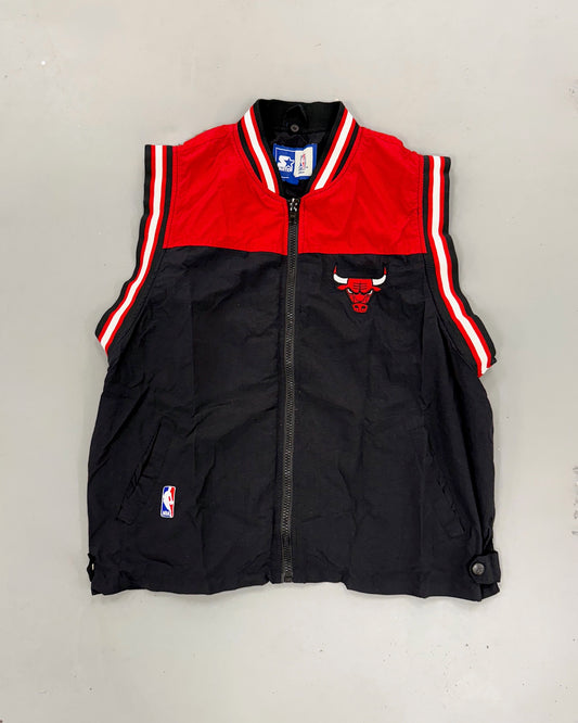 EVI11 TWIN VINTAGE VEST-CHICAGO BULLS