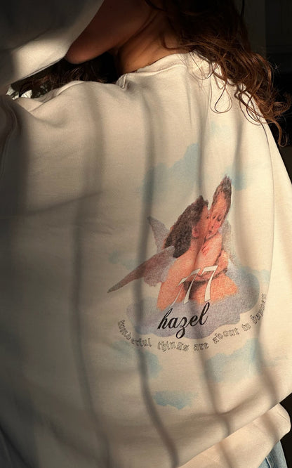 Hazel Angel Year Crewneck