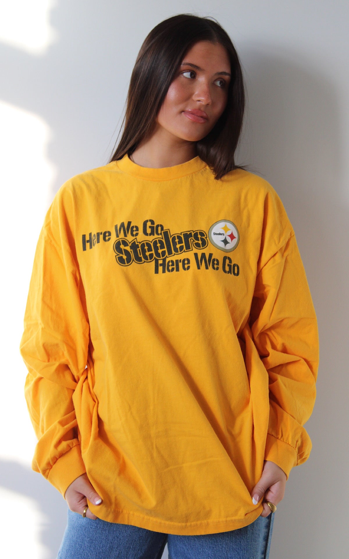 Evil Twin Here We Go Steelers Vintage Long Sleeve