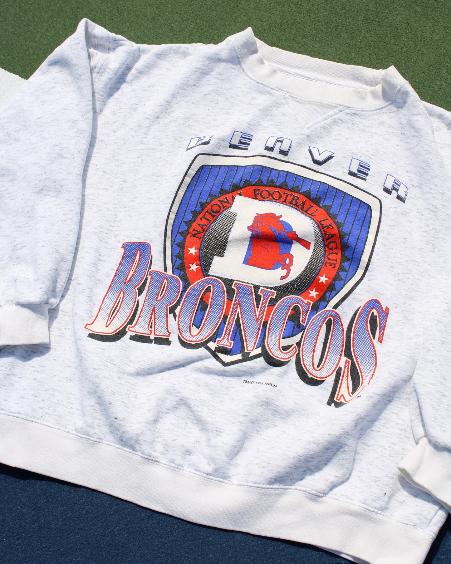 Evil Twin Ash Broncos Vintage Crewneck