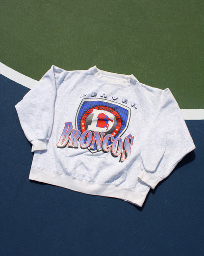 Evil Twin Ash Broncos Vintage Crewneck