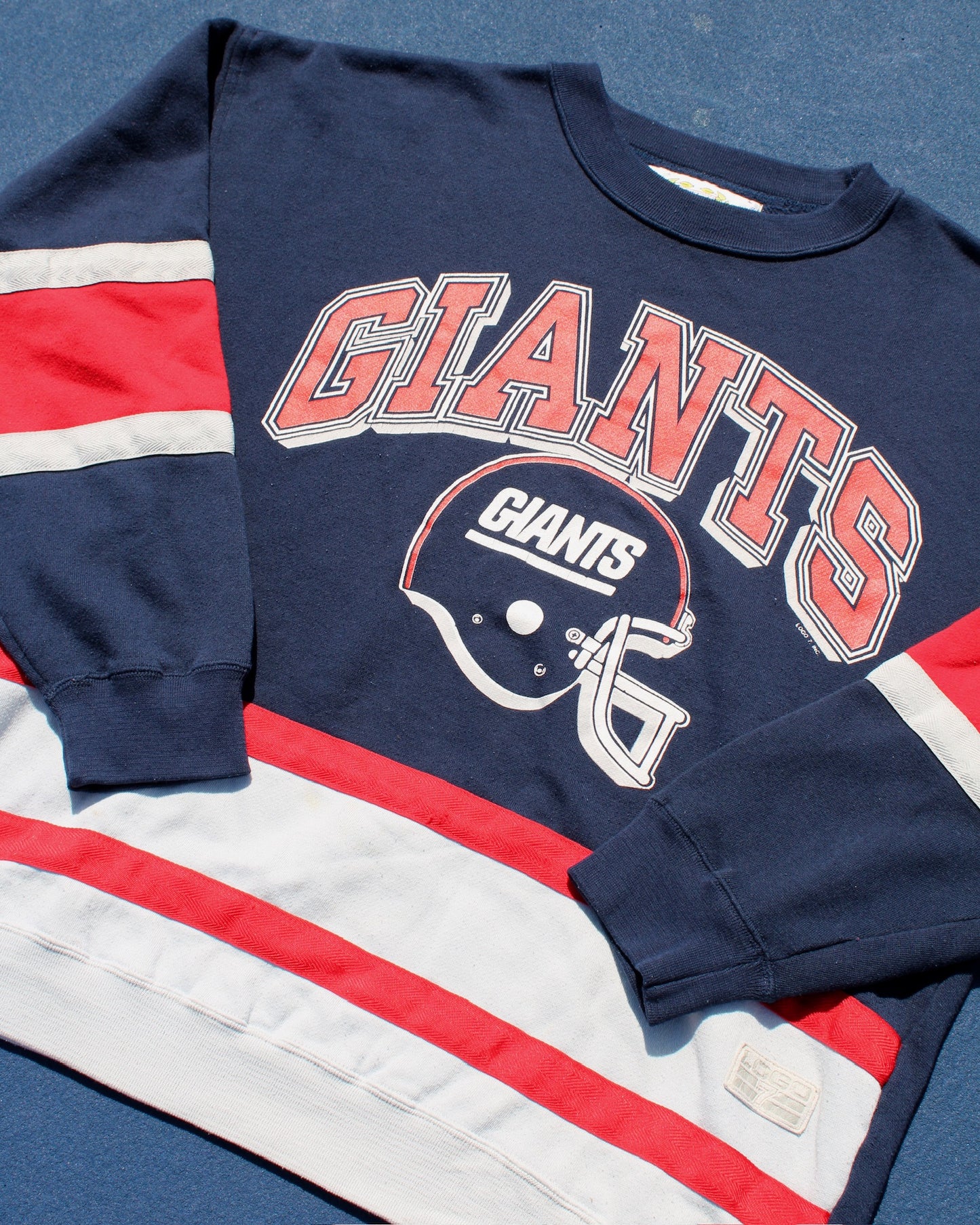 Evil Twin Giants Striped Vintage Crewneck