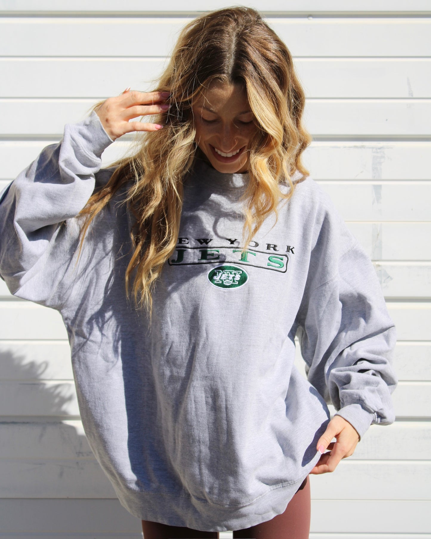 EVI11 TWIN VINTAGE CREWNECK - NY JETS