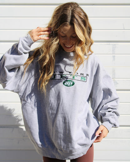 EVI11 TWIN VINTAGE CREWNECK - NY JETS