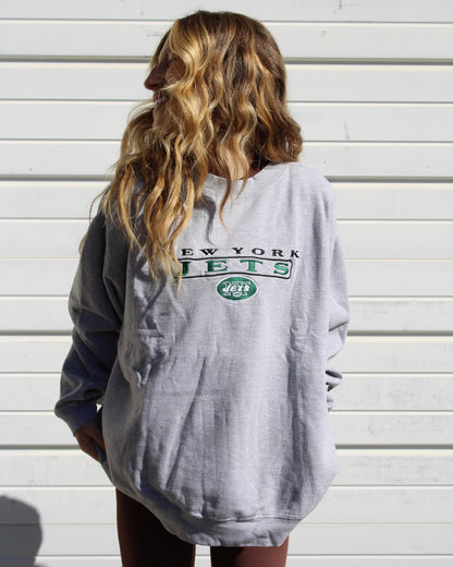 EVI11 TWIN VINTAGE CREWNECK - NY JETS