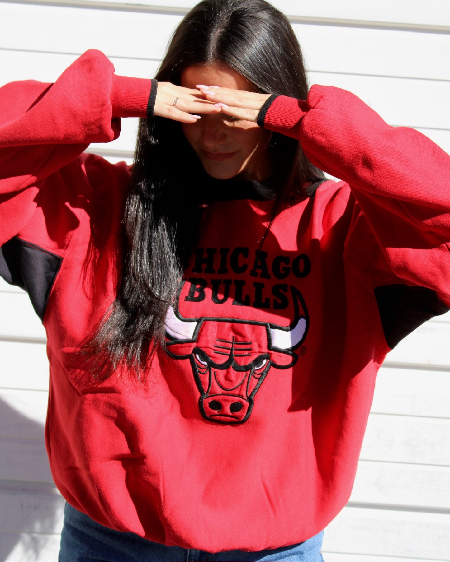EVI11 TWIN VINTAGE CREWNECK-BULLS