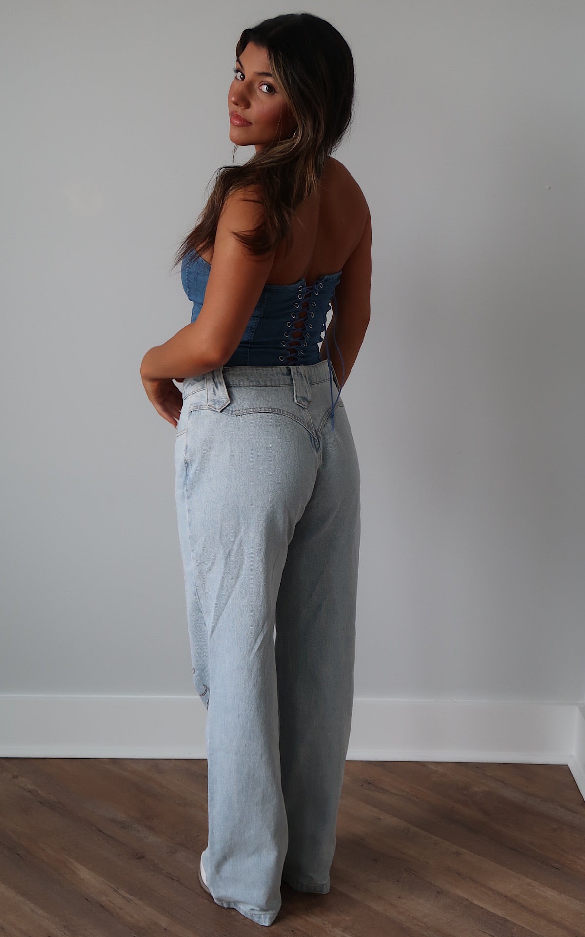 The Western Denim Pants