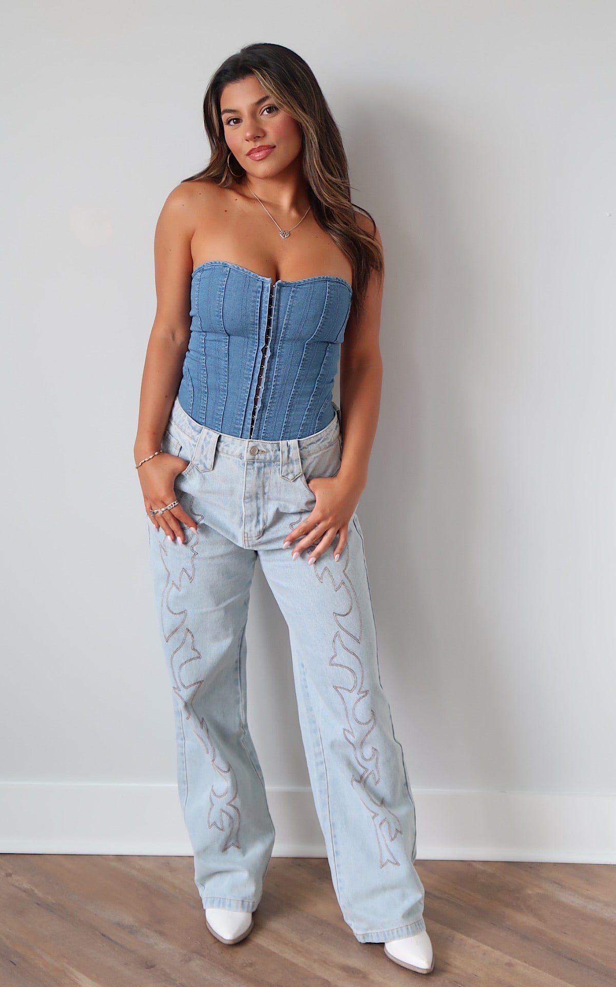 The Western Denim Pants