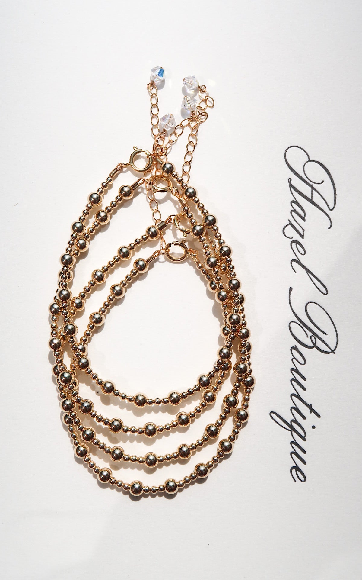 14k Gold Filled/ Sterling Silver Angelina Bracelet