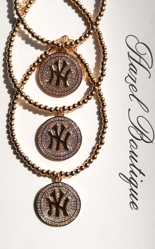 New York Yankee Medallion Bracelet