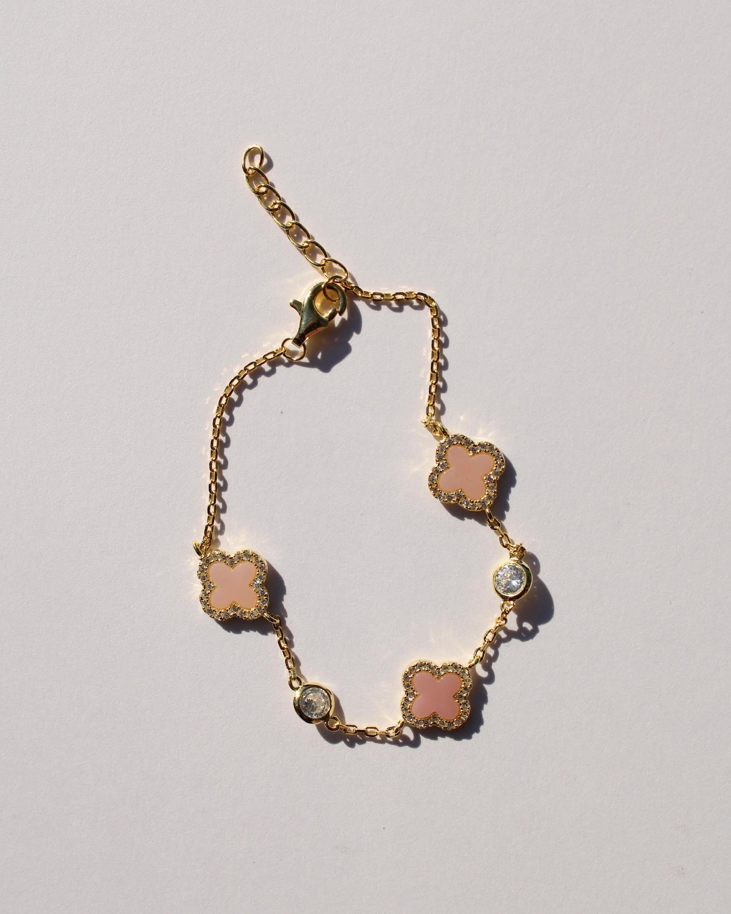 HB Diamond Clover Bracelet