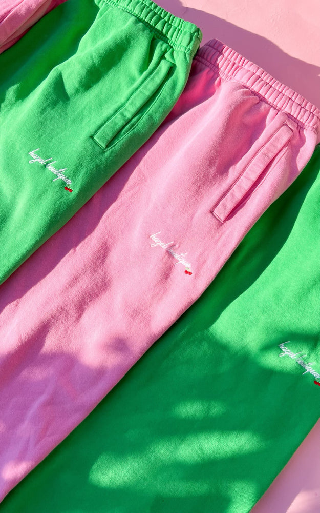 The HB Cherry Sweatpant // Pink